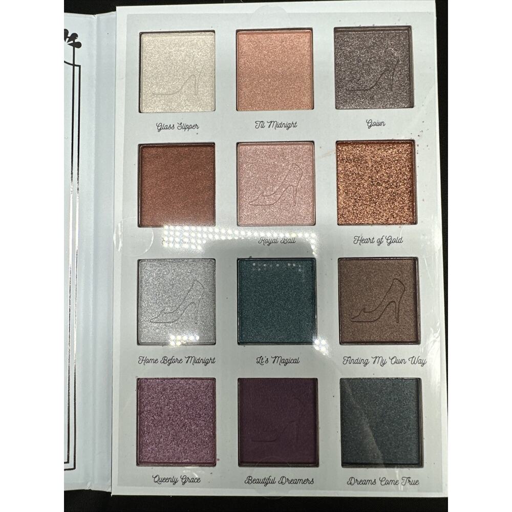 New Disney Storybook Princess Cinderella 12 Eye Shadow Makeup Palette w/ Mirror - Picture 7 of 7